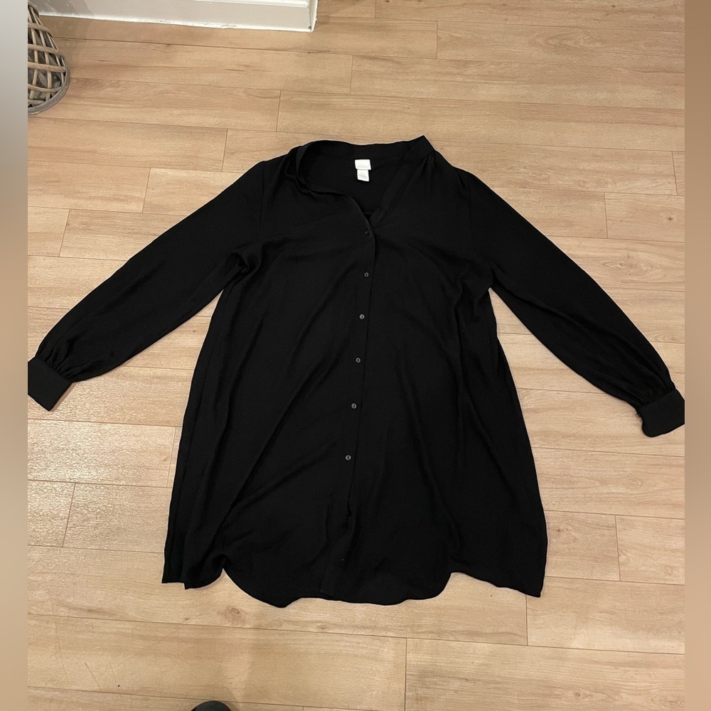 Womens black dress/tunic